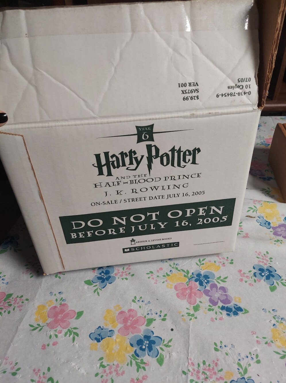 Harry potter book release box